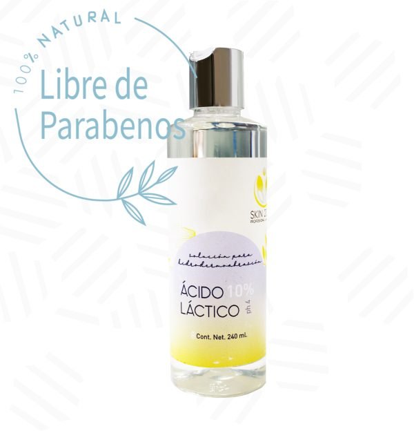 Solución de hidrodermoabrasión ácido láctico 10%