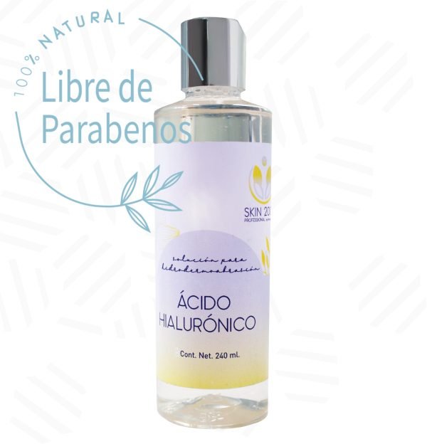 Solución de hidrodermoabrasión ácido hialurónico