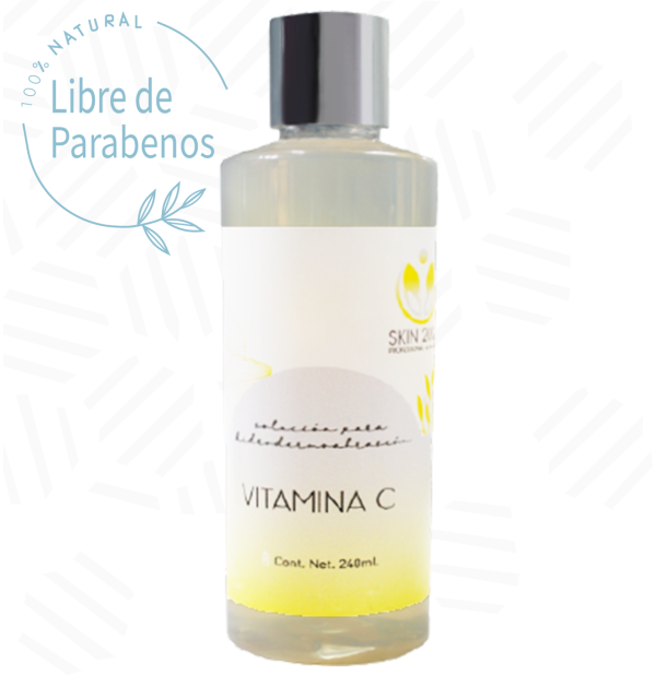 Solución de hidrodermoabrasión vitamina C